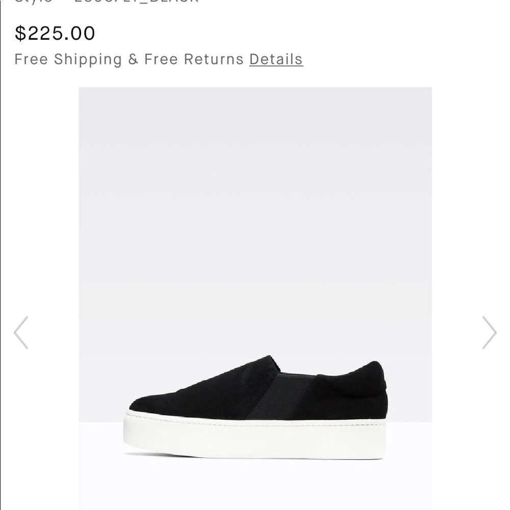 Vince Warren Slip on Sneaker Sz 9